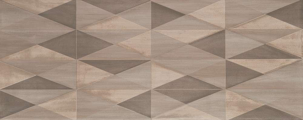 Декоративные элементы Tubadzin D-Nursa Grey, цвет коричневый, поверхность глянцевая, прямоугольник, 298x748