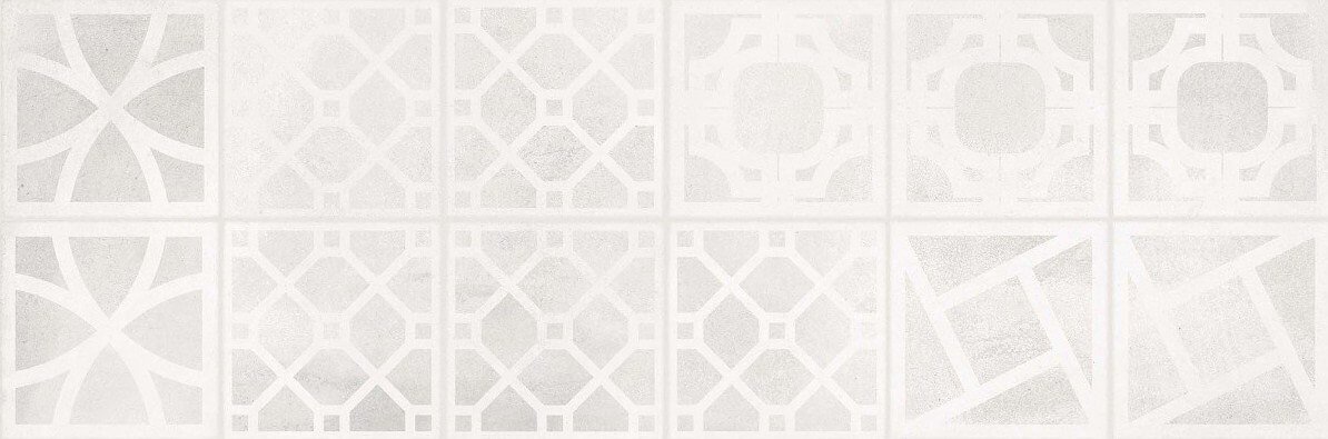 Керамическая плитка Vives Kent Corwen Nieve, цвет белый, поверхность матовая, прямоугольник, 250x750