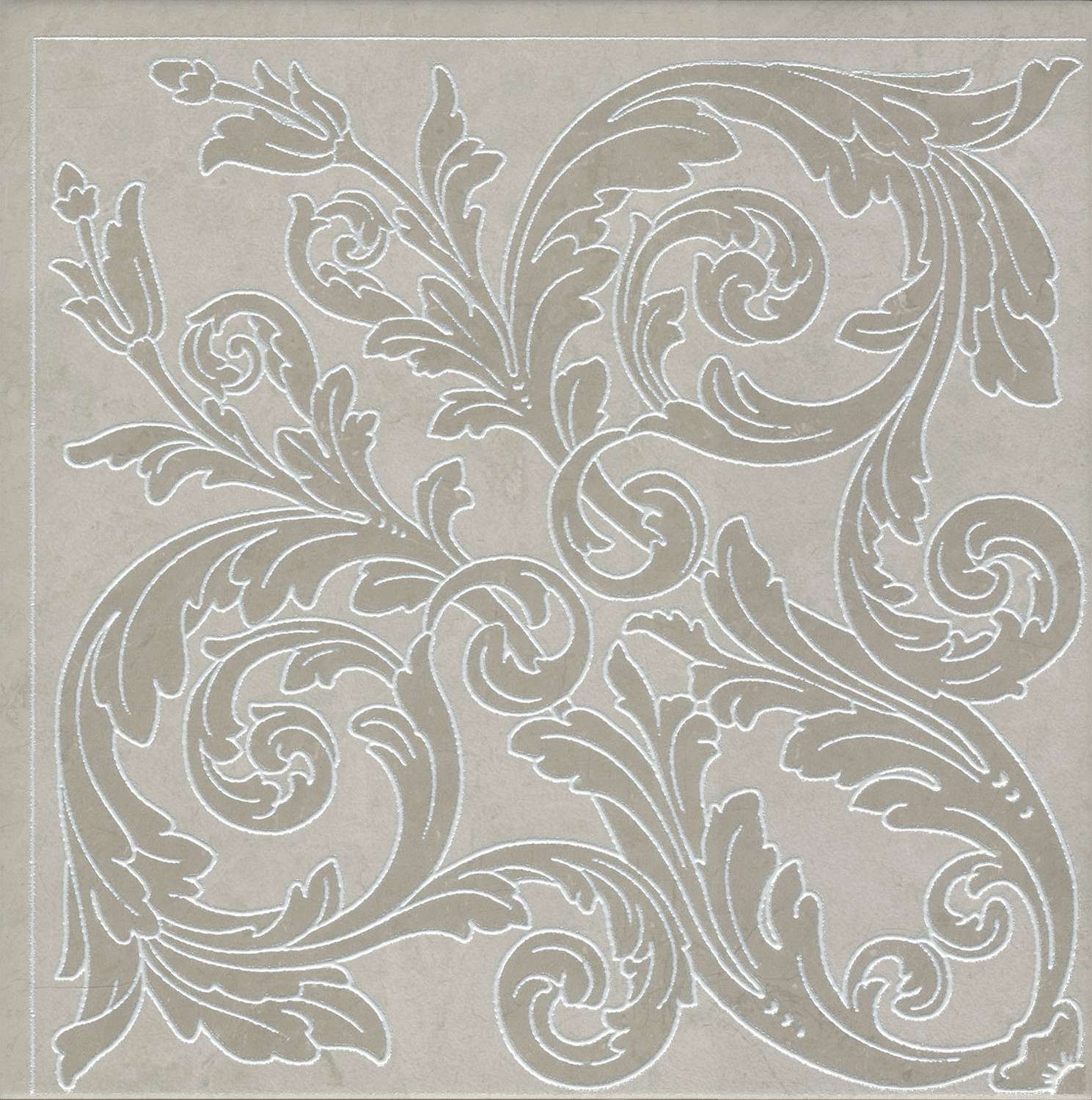 Декоративные элементы Kerama Marazzi Монсанту серый светлый HGD\B500\SG1686, цвет серый, поверхность матовая, квадрат, 402x402