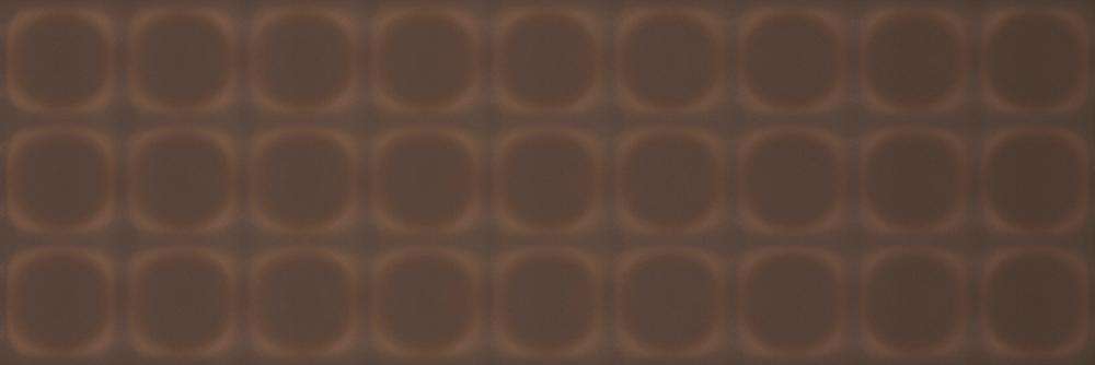 Декоративные элементы Serra Flavia Brown Circle Decor, цвет коричневый, поверхность глянцевая, прямоугольник, 300x900