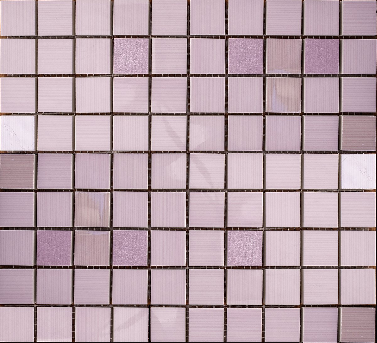 Мозаика Essere Allegria Mosaico Lilla, цвет фиолетовый, поверхность глянцевая, квадрат, 250x250