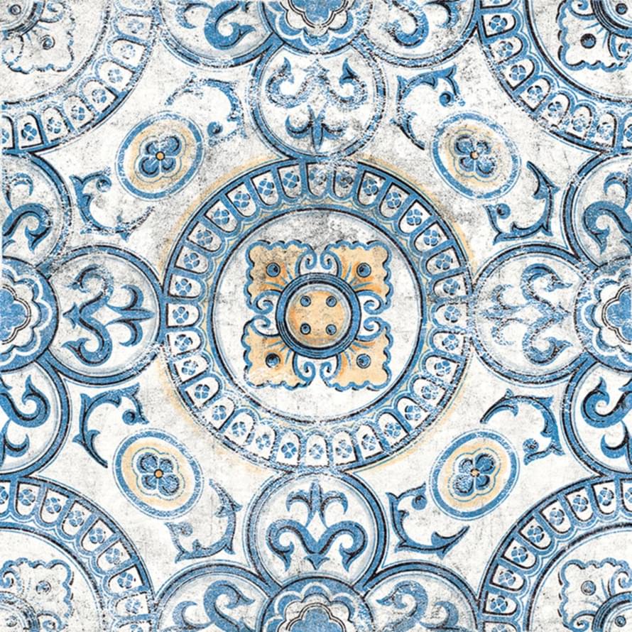 Декоративные элементы Tuscania Geometrisch Dekore 20FR.GE, цвет разноцветный, поверхность матовая, квадрат, 200x200