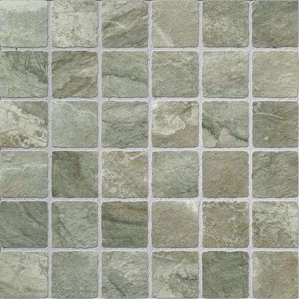 Мозаика Settecento Primitive Grey Mosaico Su Rete, цвет серый, поверхность глазурованная, квадрат, 320x320