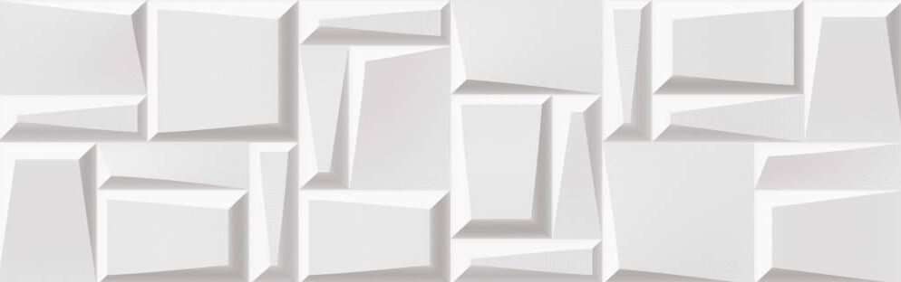 Керамическая плитка Grespania White&Co Dice Blanco, цвет белый, поверхность матовая, прямоугольник, 315x1000