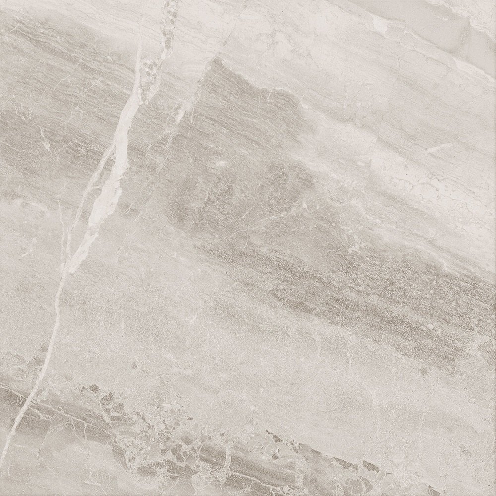 Керамогранит Tubadzin Fino Grey R, цвет серый, поверхность матовая, квадрат, 598x598