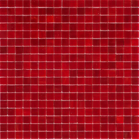 Мозаика Alma Mosaic Smalto SM43, цвет бордовый, поверхность глянцевая, квадрат, 150x150