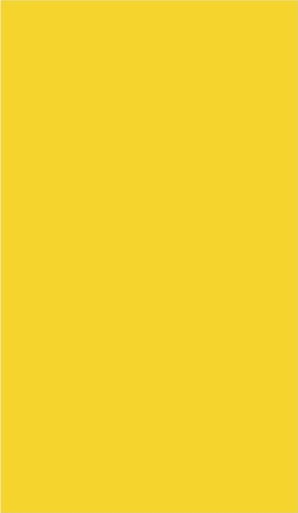 Керамическая плитка Cinca Color Line Yellow 0445, цвет жёлтый, поверхность глянцевая, прямоугольник, 320x550