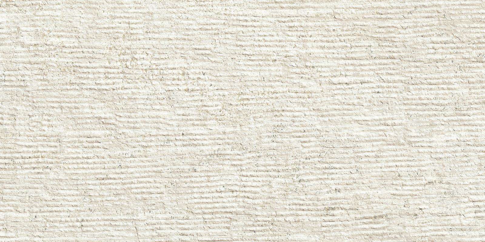 Керамогранит Provenza Unique Travertine Ruled White Naturale EJ91, цвет белый, поверхность натуральная, прямоугольник, 600x1200