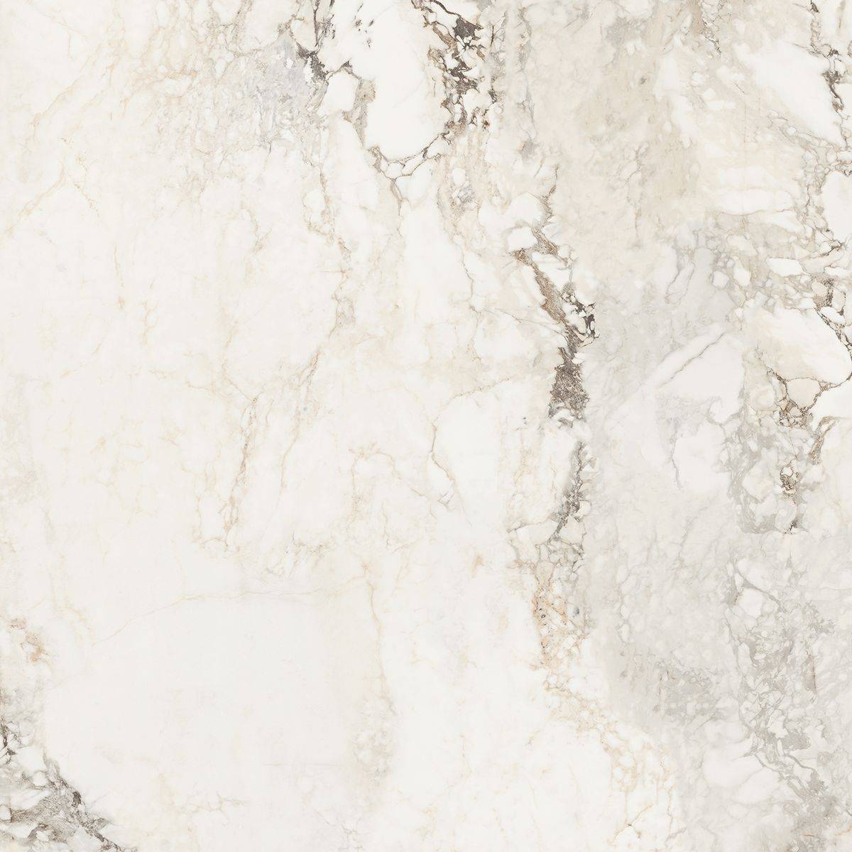 Широкоформатный керамогранит Staro Slab Brecha Crema Elegance Polished, цвет серый, поверхность полированная, квадрат, 1200x1200