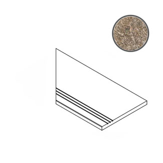 Спецэлементы Italon District Emerald Bordo Grip SX 620090000271, цвет коричневый, поверхность структурированная, прямоугольник, 300x600