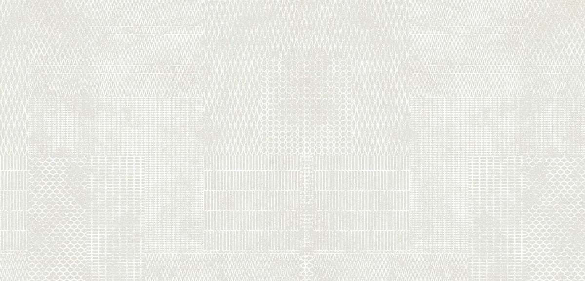 Широкоформатный керамогранит Urbatek Stuc White Deco Lapatto 100275615, цвет белый, поверхность лаппатированная, прямоугольник, 1200x2500