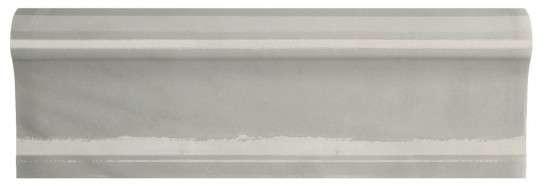 Бордюры Dune Listel Atelier Smoke Glossy 226810, цвет серый, поверхность глянцевая, прямоугольник, 50x150