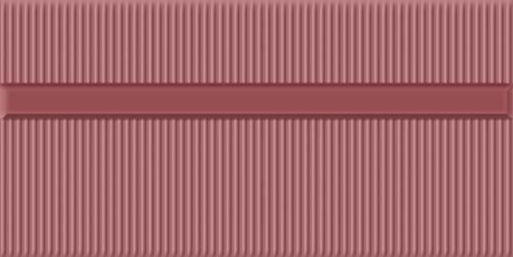 Декоративные элементы Vives Corso Pincio Burdeos, цвет бордовый, поверхность глянцевая, кабанчик, 100x200