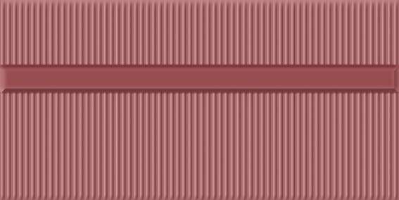 Декоративные элементы Vives Corso Pincio Burdeos, цвет бордовый, поверхность глянцевая, кабанчик, 100x200