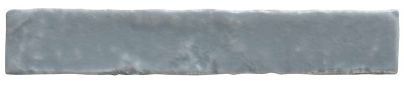 Керамическая плитка Amadis Brutalist River Matt 8436552229002, цвет голубой, поверхность матовая, под кирпич, 38x235
