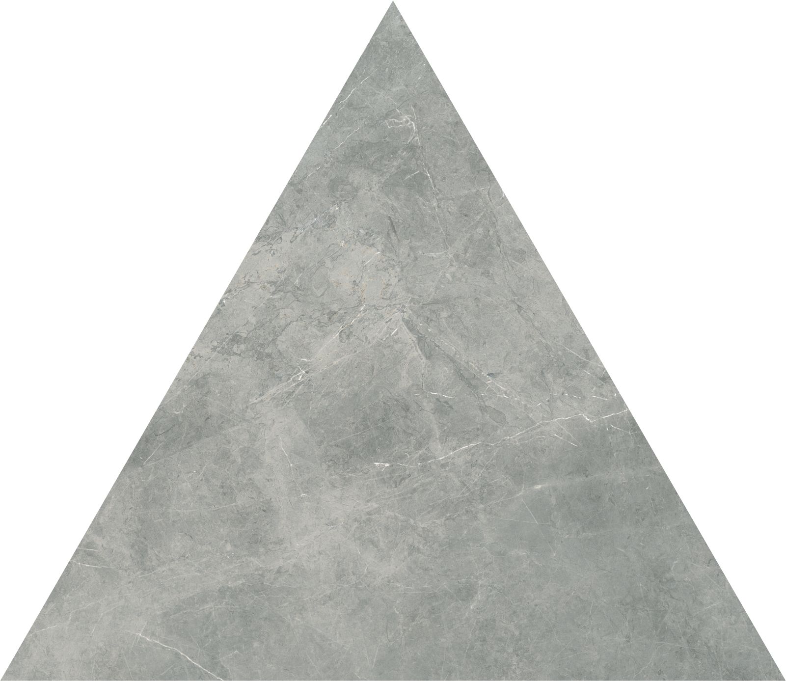 Керамогранит Flaviker Supreme Evo Grey Amani Lux Triang 0002515, цвет серый, поверхность полированная, треугольник, 300x300