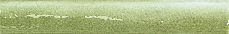 Бордюры Mainzu Torelo Vitta Pistachio, цвет зелёный, поверхность глянцевая, прямоугольник, 25x200