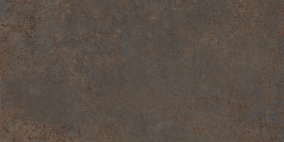 Керамогранит Cerdomus Reforge Charbon Safe 96666, цвет коричневый, поверхность сатинированная, прямоугольник, 600x1200