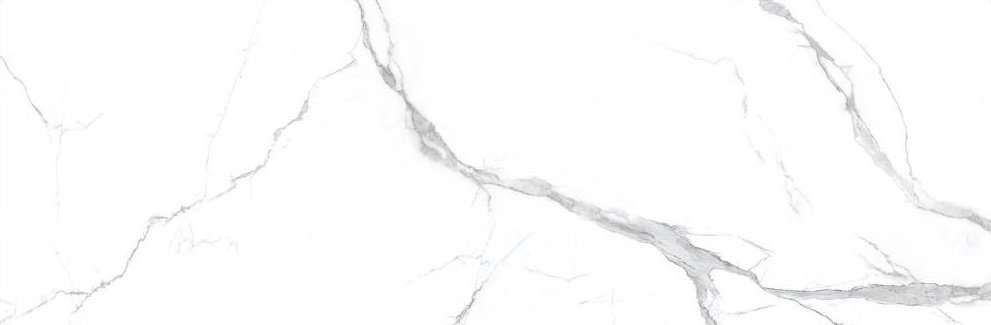 Керамогранит Ocean Ceramic Apaune Statuario Matt 18 mm, цвет белый, поверхность матовая, прямоугольник, 800x2400