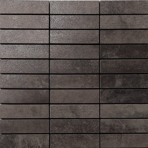 Мозаика Plaza Neotech Stick Plata, цвет чёрный, поверхность матовая, квадрат, 298x298