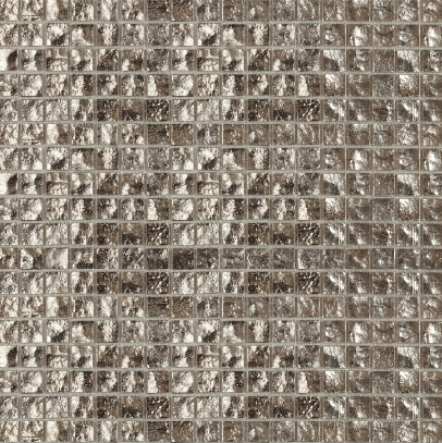 Мозаика Art & Natura Murano Specchio 3 15mm, цвет серый, поверхность глянцевая, квадрат, 300x300