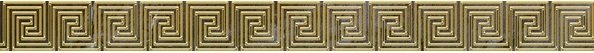 Бордюры Нефрит керамика Боттичино 05-01-1-58-05-04-1234-0, цвет коричневый, поверхность глянцевая, прямоугольник, 50x600