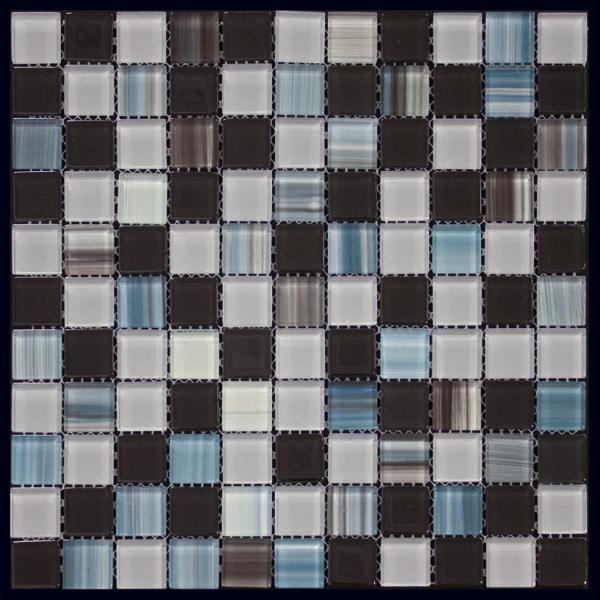 Мозаика Natural Mosaic Ethnic WL-06 (KW-806) (Стекло), цвет разноцветный, поверхность глянцевая, квадрат, 300x300