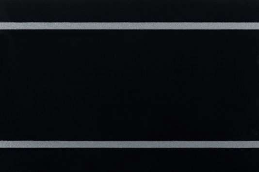 Бордюры Petracers Gran Gala Listello Trait D Union Nero, цвет чёрный, поверхность глянцевая, прямоугольник, 210x315