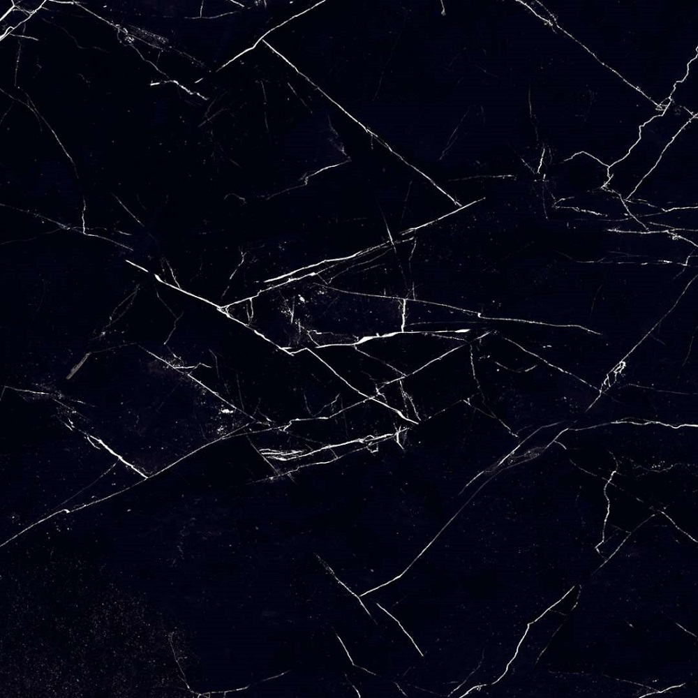 Керамогранит Piemme Majestic Royal Nero Nat/Ret 02567, цвет чёрный, поверхность матовая, квадрат, 600x600