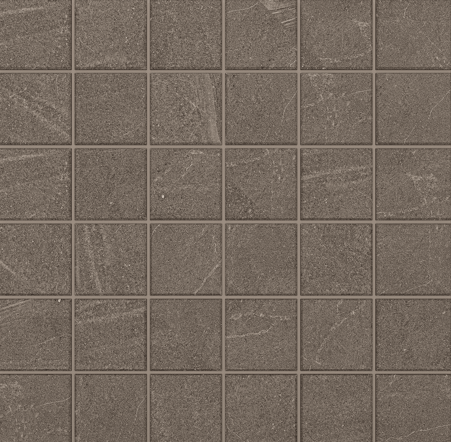 Мозаика Estima Gabbro Anthracite GB03 Неполированный 30x30 39877, цвет серый, поверхность матовая, квадрат, 300x300