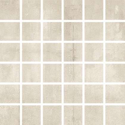 Мозаика Brennero Concrete Mosaico Tozzetto Sand Lapp., цвет бежевый, поверхность лаппатированная, квадрат, 300x300