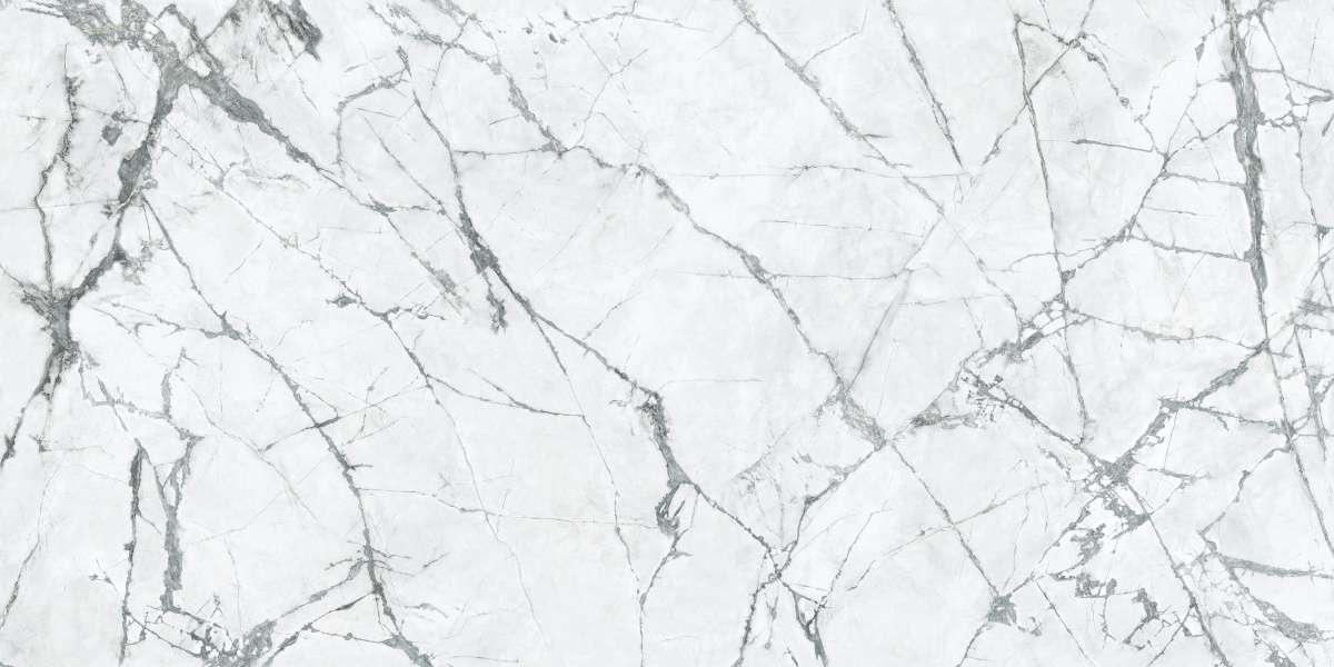 Широкоформатный керамогранит Caesar Anima Ever Magnificent White Silk Ret AFCR, цвет серый, поверхность матовая, прямоугольник, 1600x3200