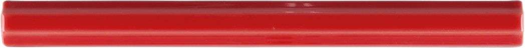 Бордюры Adex ADRI5007 Listelo Monaco Red, цвет красный, поверхность глянцевая, прямоугольник, 17x200