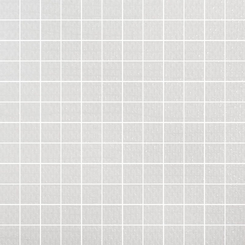 Мозаика Absolut Keramika Groenlandia Malla 2.4 White, цвет белый, поверхность полированная, квадрат, 300x300