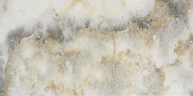 Керамогранит Kutahya Kalsedon, цвет бежевый, поверхность полированная, прямоугольник, 600x1200