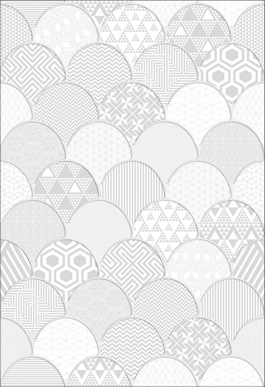 Керамическая плитка Керамин Мальта 7С, цвет серый, поверхность глянцевая, прямоугольник, 275x400