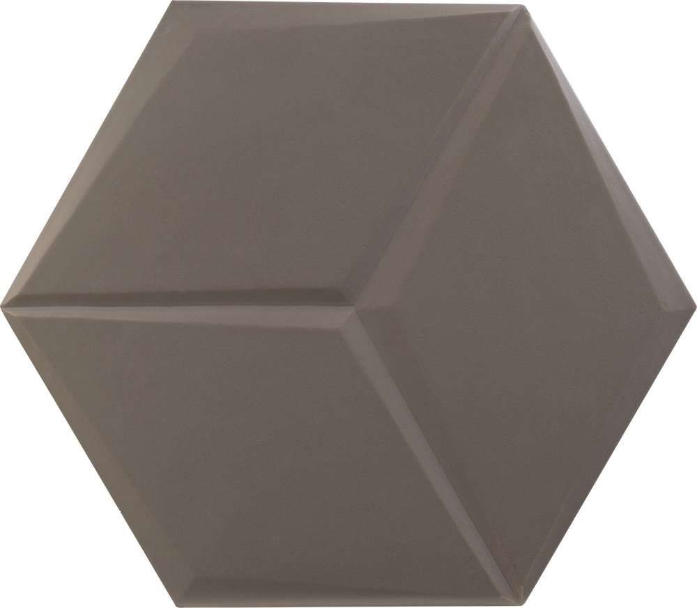 Декоративные элементы Tagina Details Hex Peace Brown 9EF57HP, цвет коричневый, поверхность матовая, прямоугольник, 420x364