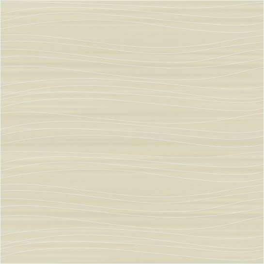 Керамическая плитка Piastrella Рифлессо Бриз Люкс Бежевая, цвет бежевый, поверхность глянцевая, квадрат, 400x400
