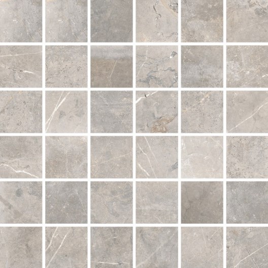 Мозаика RHS Rondine Canova Mos Oxford Grey J88876, цвет серый, поверхность матовая, квадрат, 300x300