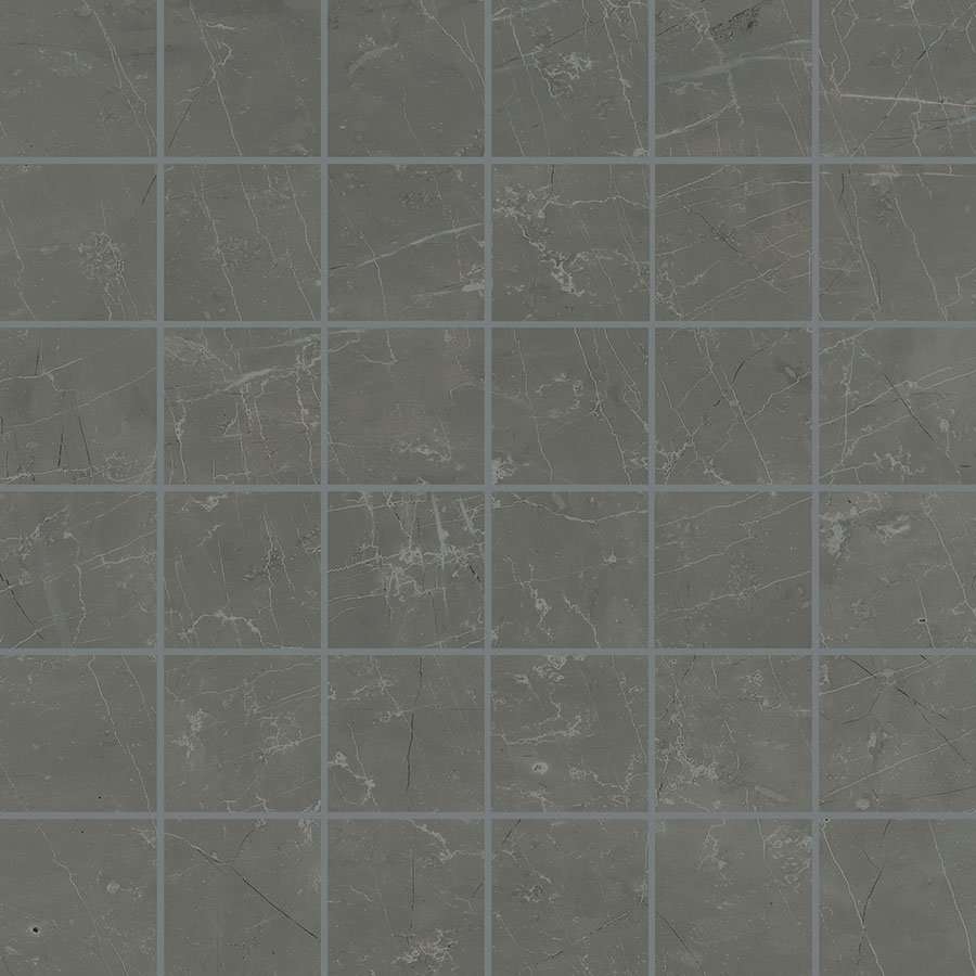 Мозаика Panaria Trilogy Mos 36 Sky Smoke Soft PGZTY40, цвет серый, поверхность матовая, квадрат, 300x300