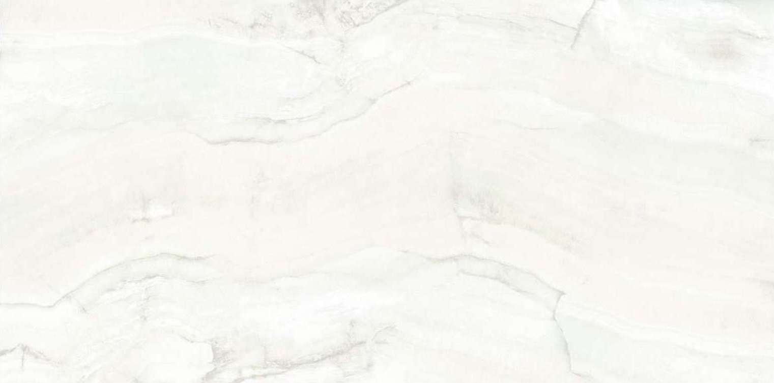 Широкоформатный керамогранит FMG Onice Perla Lucid. L315290MF6, цвет белый, поверхность полированная, прямоугольник, 1500x3000