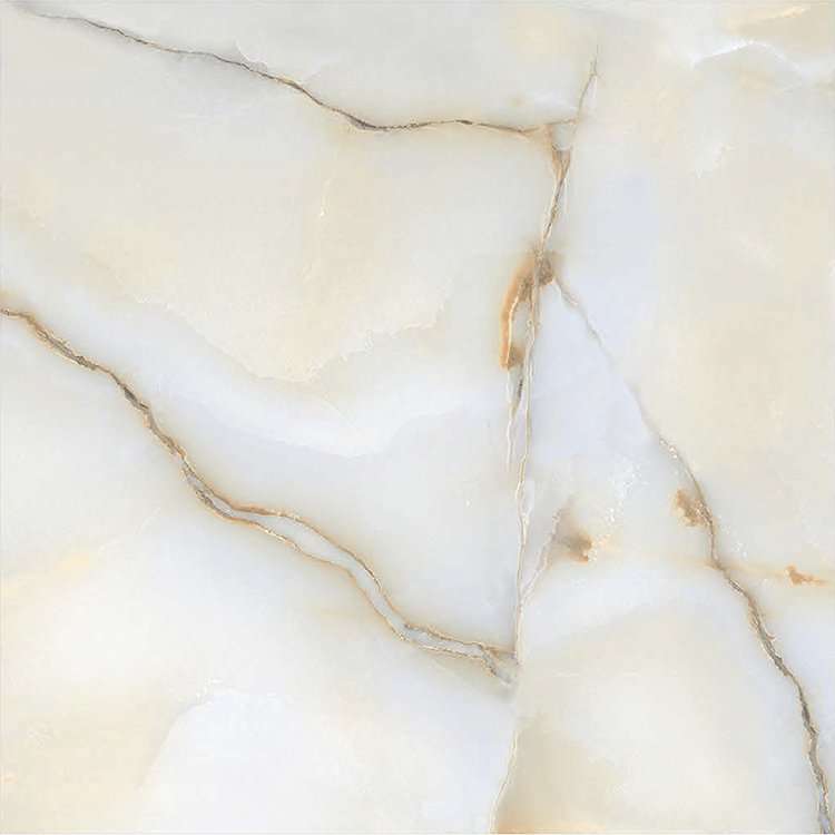 Керамогранит ITC Alabaster Natural Glossy, цвет бежевый, поверхность полированная, квадрат, 600x600