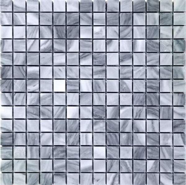 Мозаика Natural Mosaic Adriatica (2X2) 7M033-20P, цвет серый, поверхность полированная, квадрат, 305x305