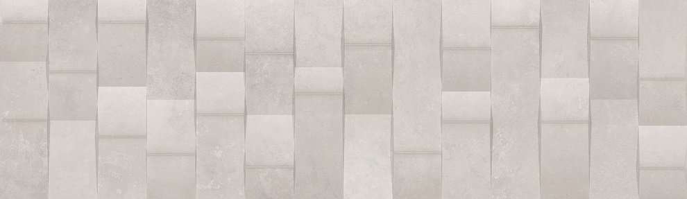 Декоративные элементы Ibero Gravity Concept Pearl, цвет серый, поверхность рельефная, прямоугольник, 290x1000