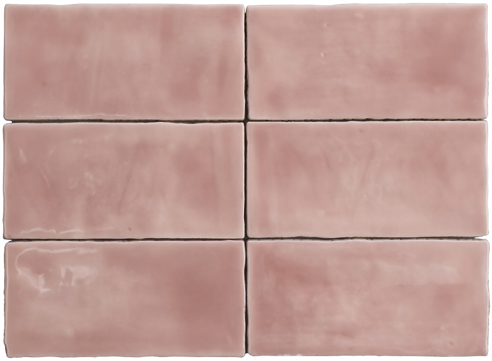 Керамическая плитка Sartoria Memorie Cipria Glossy SAME0613G, цвет розовый, поверхность глянцевая, прямоугольник, 65x130