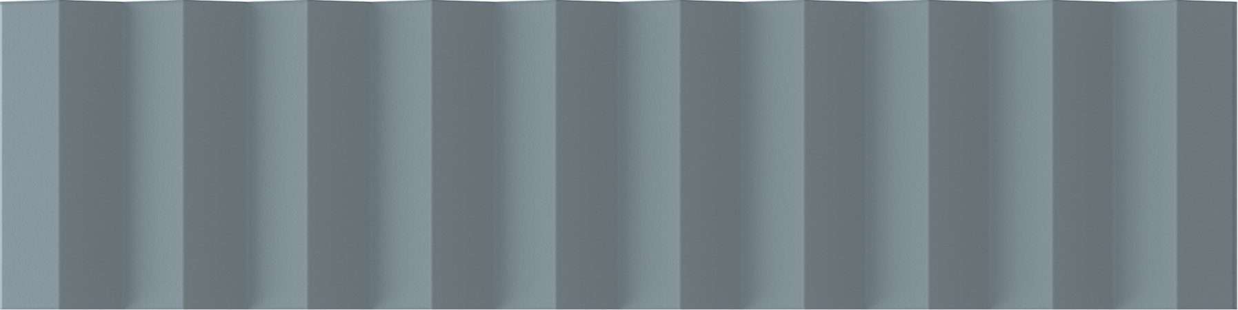 Керамическая плитка Wow Twin Peaks Up Sky 131543, цвет серый, поверхность матовая 3d (объёмная), под кирпич, 75x300
