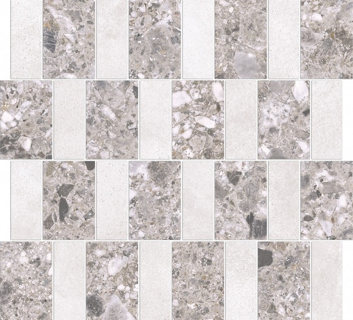 Мозаика Meissen Skin A16919, цвет серый, поверхность матовая, квадрат, 5778