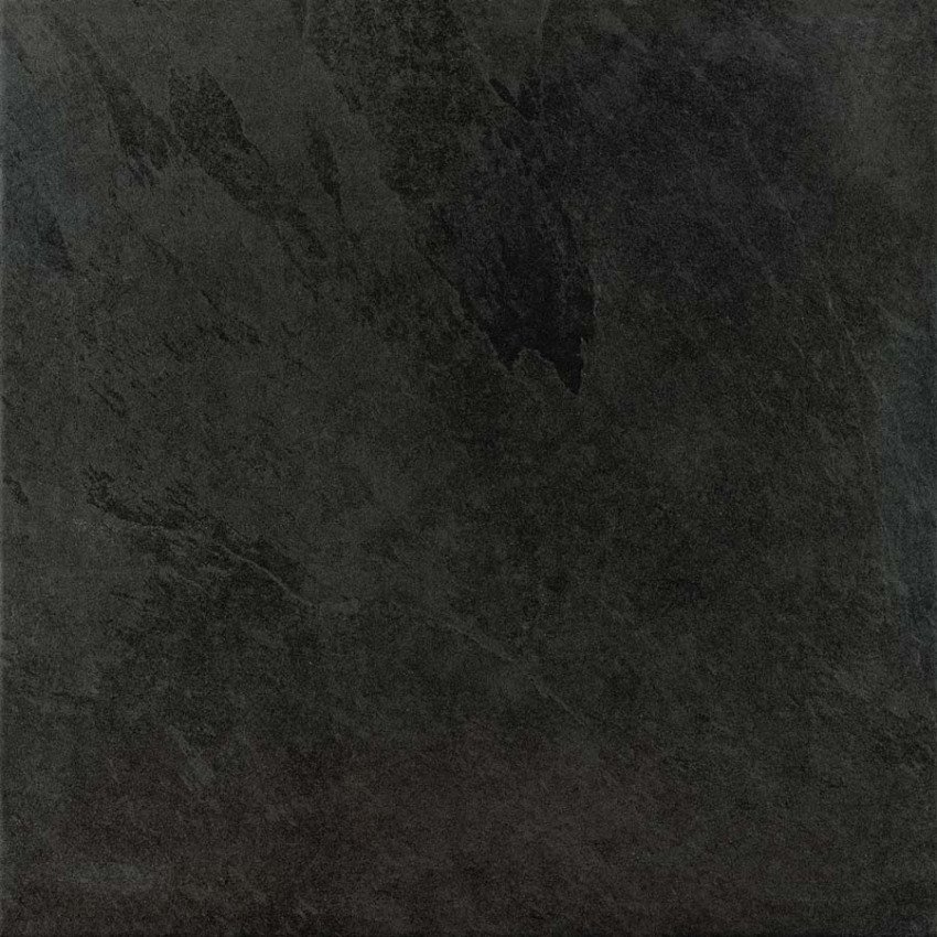 Керамогранит Caesar Slab Black ADYZ, цвет чёрный, поверхность натуральная, квадрат, 600x600