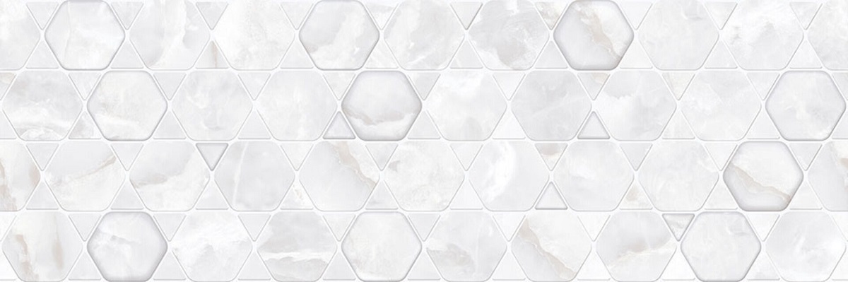 Декоративные элементы Gravita Onyx Ice Crystals Decor, цвет серый, поверхность матовая, прямоугольник, 300x900