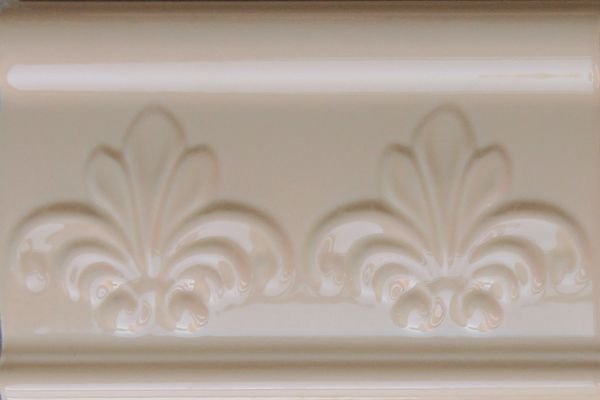 Бордюры Cobsa Edging Romantic Gloss Vison, цвет коричневый, поверхность глянцевая, прямоугольник, 100x150
